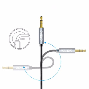 Audio kabelis CHOETECH 3.5mm, M-M, 1.2m
