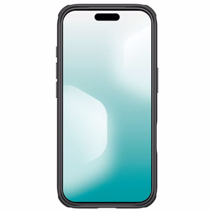 Nillkin Super Frosted Shield Pro Magnetinis dėklas telefonui suderinamas su MagSafe iPhone 17 Pro - juodas