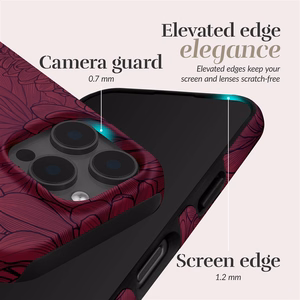 MIO Berry Blooms Magsafe dėklas iPhone 16 Plus