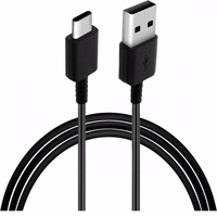 Samsung EP-DR140ABE USB-A - USB-C 0.8m kabelis (didmeninė – pakaitinė pakuotė) – juodas