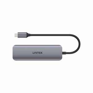 UNITEK H1107A Šakotuvas USB 3.2 Gen 1 (3.1 Gen 1) Type-A 5000 Mbit/s pilkas