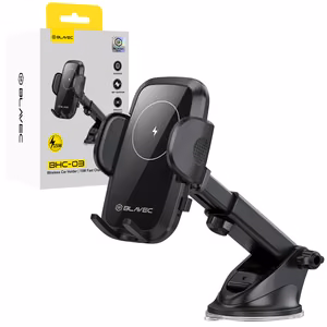 Blavec Car holder BHC-03 15W with induction charging to windshield (BHC03-WIB) black