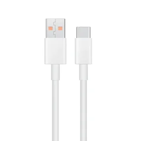 XIAOMI originalus kabelis USB A į Type C 6A 1 m baltas bulk