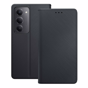 Dėklas 3mk Wallet Case Xiaomi Redmi 15 4G/Redmi 15 5G juodas