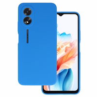 Silicone Lite dėklas telefonui Oppo A38 4G mėlynos spalvos