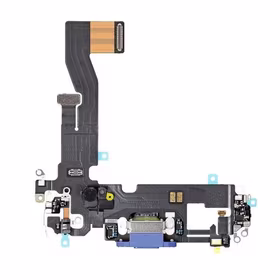 Įkrovimo jungtis suderinama su iPhone 12 (12 Pro) su Flex / mėlyna / HQ