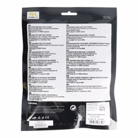 HDMI į HDMI 4K 60Hz didelio greičio kabelis su Ethernet ver. 2.0 BLISTER 3 m juodas