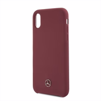 Mercedes Silicone Line dėklas telefonui iPhone X/XS - raudonas