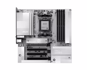 MSI AM5 PRO B850M-A WIFI PZ M-ATX AMD B850 AM5 lizdas „micro ATX“
