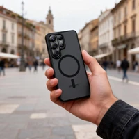 Dėklas Reach Matte MagSafe Samsung S948 S26 UItra juodas