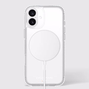 Case-Mate Tough D3O skaidrus dėklas su MagSafe, skirtas iPhone 16 Plus