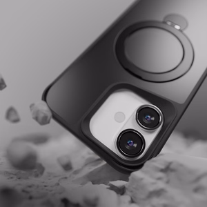 Etteri Matinis Mag Ring dėklas for iPhone 17 Pro juodas