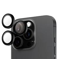 PanzerGlass Hoops Lens Protector for iPhone 16 Pro / 16 Pro Max - Black