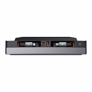 Hub Baseus T-Space su USB-C į lightning laidais Tesla automobiliams (juodas)
