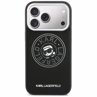 Karl Lagerfeld Point & Karl Sketch MagSafe Dėklas for iPhone 17 Pro - juodas