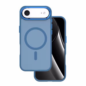 Frozen Mag dėklas for iPhone 17 Air 6,6" tamsiai mėlynas