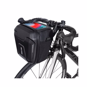 WILDMAN дорожная сумка для руля велосипеда с молнией WILDMAN GS9 3L черная