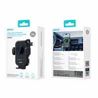 BWOO Automatic 15W Belaidis Įkroviklis Car Laikiklis ZJ137