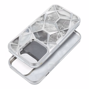 TWINKI dėklas telefonui iPhone 14 sidabrinis