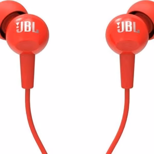 Ausinės JBL C100SI raudonos