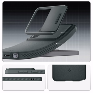 Spigen Optik Armor dėklas skirtas Samsung Galaxy S26 Ultra - žalias