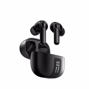 Joyroom Funpods JR-FN3 TWS Bluetooth belaidės į ausis įstatomos ausinės, juodos