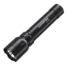 Superfire GTS6 flashlight, 360 lm, USB-C, 7W, 5 modes, 150m