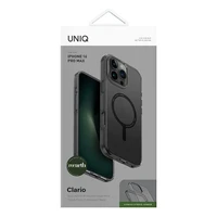 Uniq Clario dėklas telefonui iPhone 16 Pro Max 6.9" Magclick įkrovimas pilkas