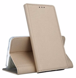 Dėklas Smart Magnet Xiaomi Redmi 17 4G/5G auksinis