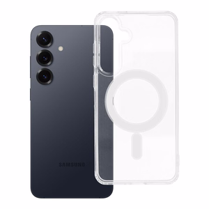 Dėklas Clear Mag Cover (MagSafe) skirtas Samsung S936 S25 Plus skaidrus