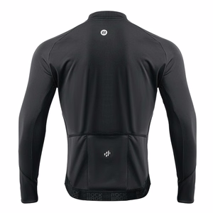 Rockbros rudeninė/žieminė dviratininko striukė ilgomis rankovėmis L - juoda