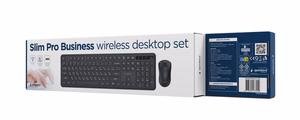 KEYBOARD +MOUSE WRL CYRILLIC/BK KBS-WPS-01-CYRL GEMBIRD