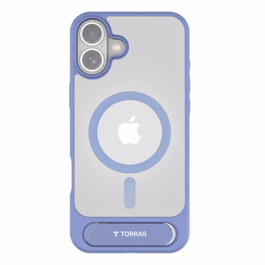 Torras Pstand Series dėklas iPhone 16 (mėlynas)