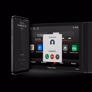 Automobilinis radijas Kruger&Matz KM2010 su CarPlay/Android Auto