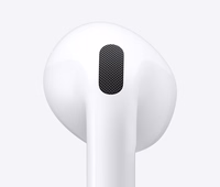 Apple AirPods 4 Laisvų rankų įranga Bevielis Įkišamos į ausį Skambučiai / muzika / sportas / kasdienis Bluetooth Balta