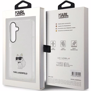 KARL LAGERFELD case for SAMSUNG S24 KLHCS24SHNCHTCT (IML NFT CHOUPETTE) transparent
