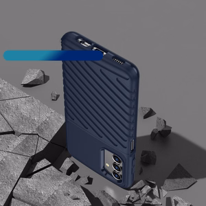 Thunder Case гибкий бронированный чехол для Samsung Galaxy A13 5G синий