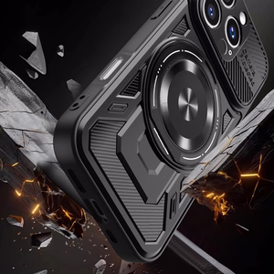 Defender Armor Mag dėklas telefonui iPhone 11 juodas