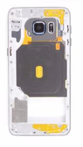 Vidinis korpusas Samsung G928F S6 Edge Plus pilkas (mėlynas) su zumeriu ir šoniniais mygtukais originalus (used Grade B)