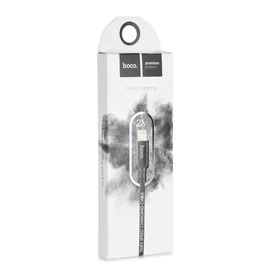 Kabelis (m) - USB A į Lightning Hoco 2A 2 m X1 baltas (m)