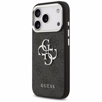 Guess 4G Big 4G Classic Logo dėklas telefonui iPhone 17 Pro Max - juodas