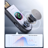 Adapteris Joyroom "JR-CB6" Pilkas (Įvestis: "Bluetooth 5.3" / Išvestis: "AUX")