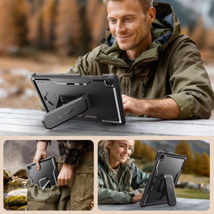 "Tech-Protect Kevlar Pro" dėklas, skirtas "Samsung Galaxy Tab A9+" / A11+ - juodas