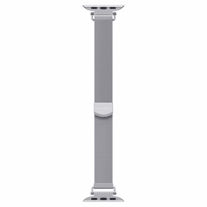 SPIGEN WBM4 dirželis APPLE WATCH 8 / 9 / 10 / 11 / SE (40 / 41 / 42 MM) sidabrinis