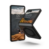 UAG Mouve dėklas su MagSafe Samsung Galaxy Z Flip 7 telefonui - juodas