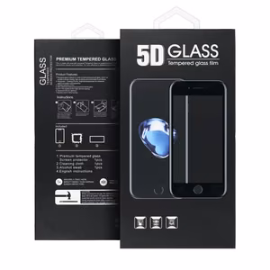 5D pilno klijavimo grūdintas apsauginis stiklas – Samsung Galaxy A36 5G juodas