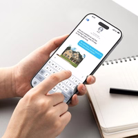 Ringke Easy Slide 2-jų rinkinys grūdintas stiklas iPhone 17 Air - juodas