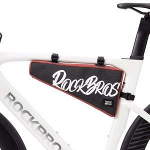 Rockbros G008 Flash Journey Triangle Frame Bike Bag XL 1.9 l - Black and Red
