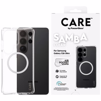 CARE by PanzerGlass Samba Transparent Qi Case for Samsung Galaxy S26 Ultra - Transparent
