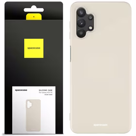 Spacecase silikoninis dėklas Galaxy A32 5G kaulinis